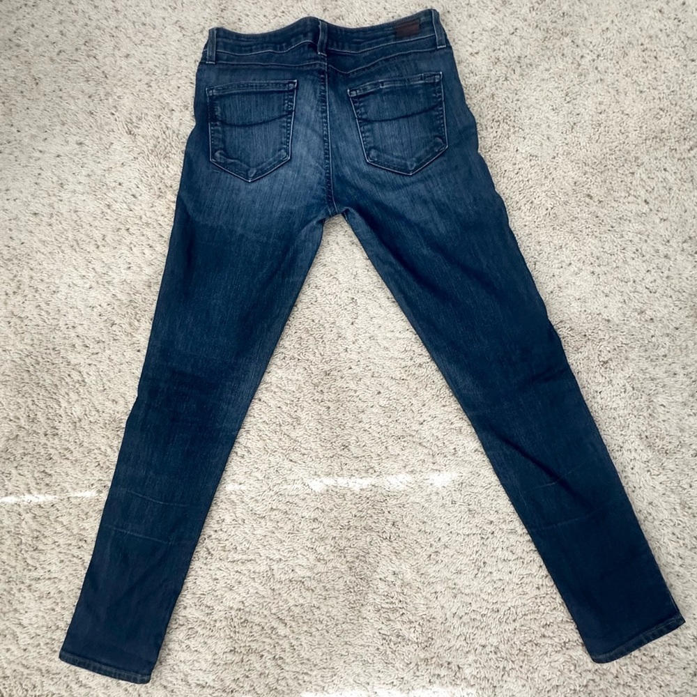 PAIGE Blue Skinny Jeans with Tapered Fit